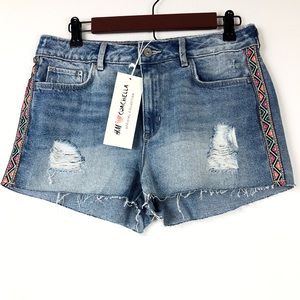 H&M Coachella Women’s Size 8 Cut Off Shorts